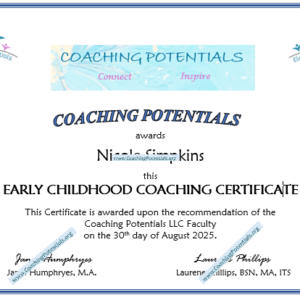 Coaching Potentials Coaching Certificate Program